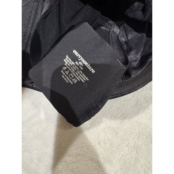 Curvy Couture 40H Bra Black Luxe Lace Underwire Unlined Full Coverage 1299 - Picture 6 of 6